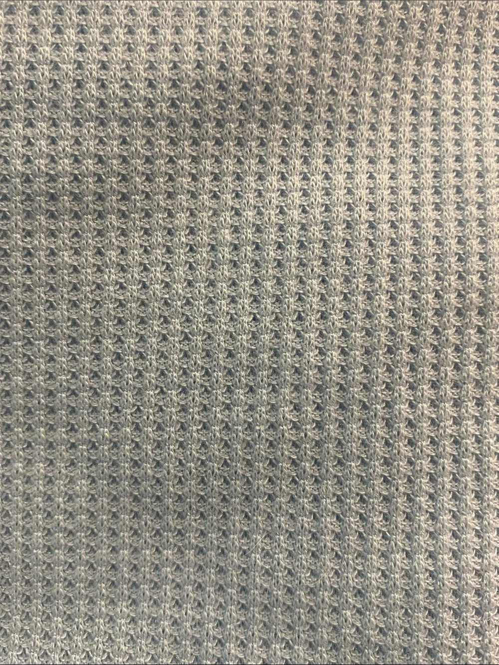 Arula Fine Wale Waffle Knit Baby Blue Flounce Top NWT 1X